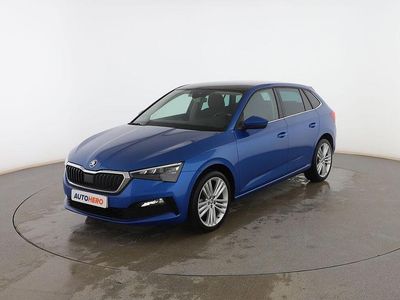 Usado Skoda Scala Style 150 CV (110 kW) 2020 Azul Utilitario