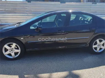 Usado Peugeot 407 Premium 136 CV (100 kW) 2008 Negro Berlina