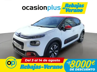 Usado Citroën C3 Feel 110 CV (80 kW) 2017 Blanco