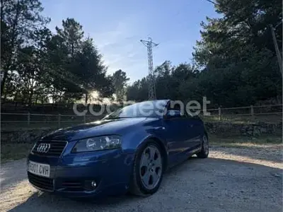 Usado Audi A3 Ambition 140 CV (102 kW) 2004 Azul Utilitario