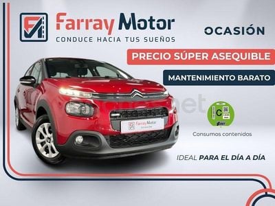 Rojo Usado 2017 Citroën C3 Feel Berlina | 7950 € (Precio justo)