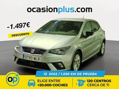 Usado Seat Ibiza FR 110 CV (80 kW) 2023 Gris Utilitario
