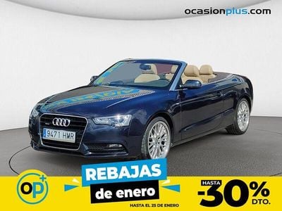 Azul Usado 2012 Audi A5 Cabriolet Descapotable | 18.500 € (Buen precio)