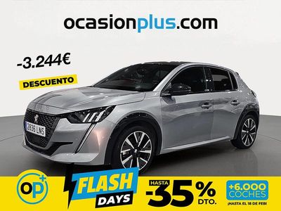 Usado Peugeot 208 GT-line 100 CV (73 kW) 2021 Gris / plata Utilitario