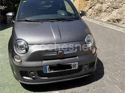 Usado Abarth 500C Turismo 160 CV (117 kW) 2013 Gris / plata Descapotable