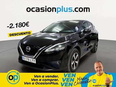 Usado Nissan Qashqai N-Connecta 158 CV (116 kW) 2022 Negro SUV