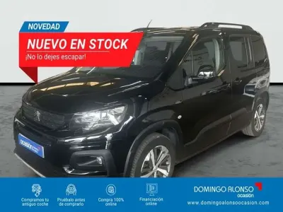 Usado Peugeot Rifter GT 131 CV (96 kW) 2018 Negro Monovolumen