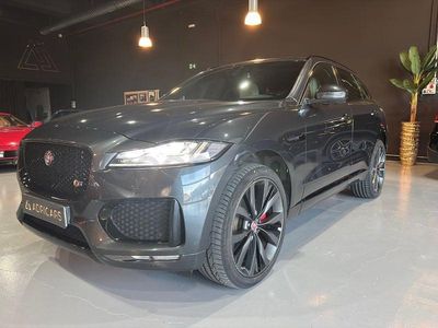 Usado Jaguar F-Pace S 300 CV (220 kW) 2018 Gris / plata SUV