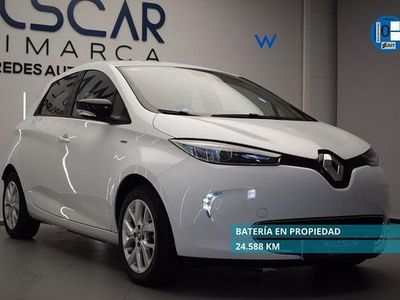 Usado Renault Zoe Intens 64 kW (88 CV) 2018 Blanco Utilitario