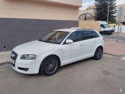 Usado Audi A3 Ambition 170 CV (125 kW) 2008 Blanco Utilitario
