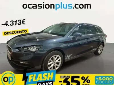 Usado Seat Leon ST Style 116 HP (85 kW) 2025 Cinzento Carrinha