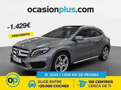 Gris Usado 2015 Mercedes GLA220 AMG line SUV | 17.871 € (Buen precio)
