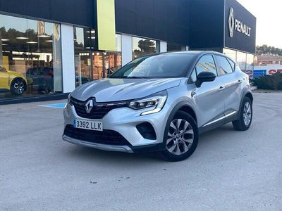 Usado Renault Captur Intens 95 CV (69 kW) 2020 Gris SUV
