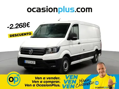 Usado VW Crafter 102 CV (75 kW) 2019 Blanco Van