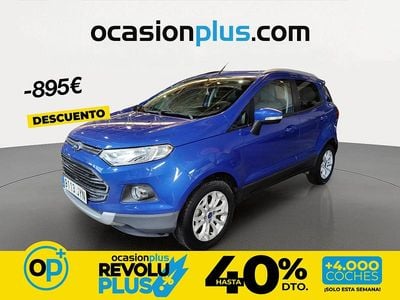 Usado Ford Ecosport Titanium 140 CV (102 kW) 2017 Azul SUV