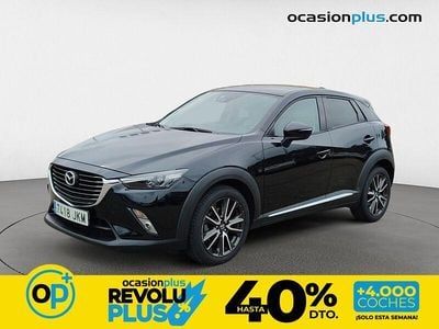 Usado Mazda CX-3 Luxury 105 CV (77 kW) 2015 Negro SUV