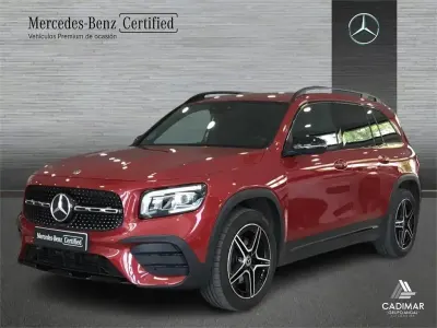 Usado Mercedes GLB200 150 CV (110 kW) 2021 Rojo SUV