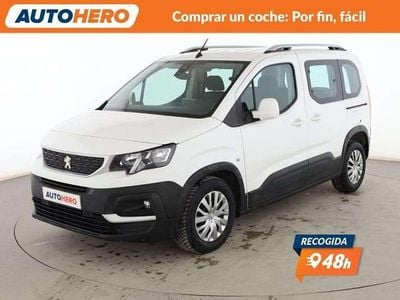 Usado Peugeot Rifter Active 102 CV (75 kW) 2019 Blanco Monovolumen