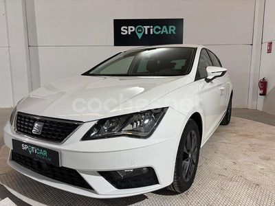 Usado Seat Leon Style 115 CV (84 kW) 2020 Blanco Berlina