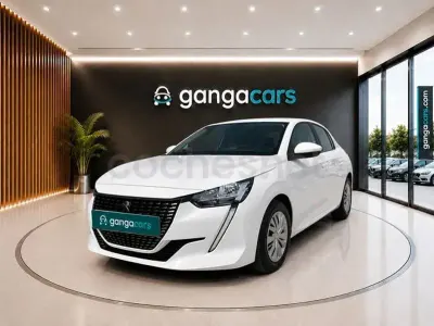 Usado Peugeot 208 Active 102 CV (75 kW) 2022 Blanco Utilitario
