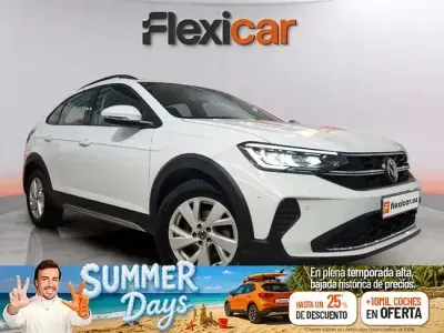 Usado VW Taigo Life 95 CV (69 kW) 2022 Blanco SUV