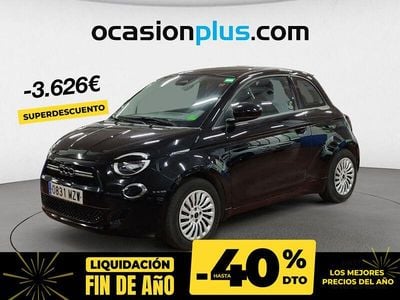Negro Usado 2022 Fiat 500e Action Utilitario | 12.290 € (Precio justo)