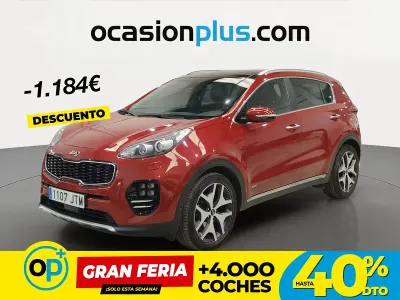 Usado Kia Sportage GT-Line 185 CV (136 kW) 2016 Rojo SUV