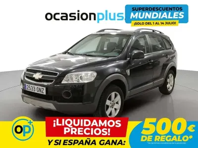 Usado Chevrolet Captiva LS 127 CV (93 kW) 2009 Negro SUV
