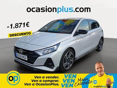 Usado Hyundai i20 N Line 79 CV (58 kW) 2024 Gris Berlina