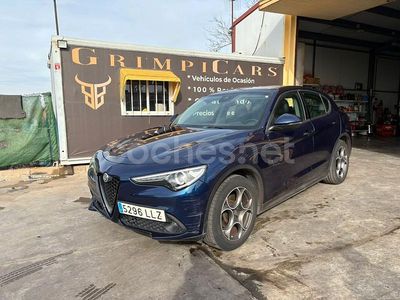 Azul Usado 2020 Alfa Romeo Stelvio Sprint SUV | 24.999 € (Un poco caro)