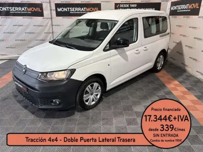 Usado VW Caddy 121 CV (88 kW) 2021 Blanco Monovolumen