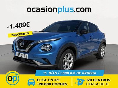 Brugt Nissan Juke N-Connecta 117 HK (86 kW) 2020 Blå SUV