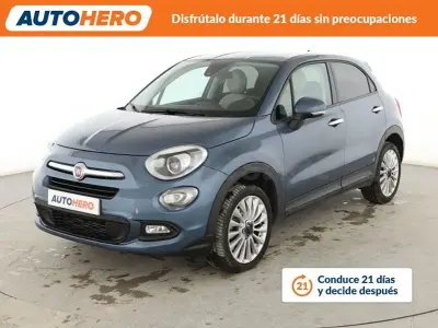 Usado Fiat 500X Lounge 140 CV (102 kW) 2018 Azul SUV