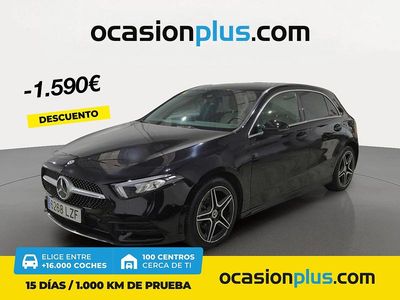 Negro Usado 2018 Mercedes A200 Berlina | 21.990 € (Precio justo)