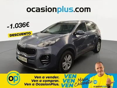 Usado Kia Sportage 132 CV (97 kW) 2017 Azul SUV