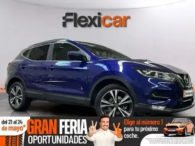 Usado Nissan Qashqai Acenta 140 HP (102 kW) 2019 Azul SUV