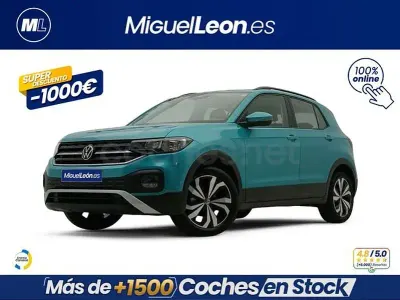 Usado VW T-Cross Life 95 CV (69 kW) 2023 Verde SUV