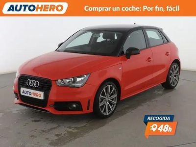 Usado Audi A1 Attraction 85 CV (62 kW) 2014 Rojo Utilitario