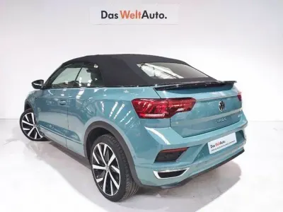Usado VW T-Roc R-line 150 CV (110 kW) 2021 Verde SUV