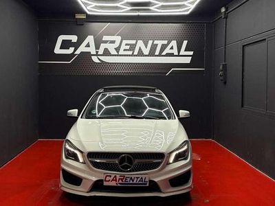 Usado Mercedes CLA220 AMG line 170 CV (125 kW) 2013 Blanco Berlina