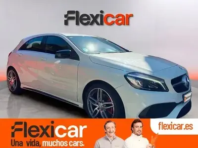 Usado Mercedes A200 AMG line 136 CV (100 kW) 2016 Blanco