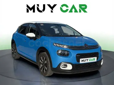 Usado Citroën C3 Feel 82 CV (60 kW) 2017 Azul Berlina