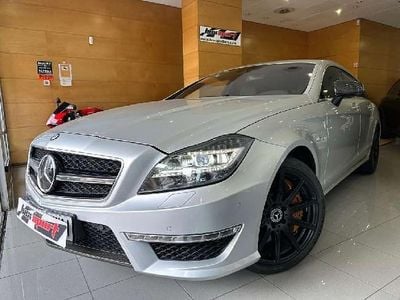 Usado Mercedes CLS63 AMG Shooting Brake AMG 585 CV (430 kW) 2013 Gris metalizado Familiar