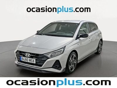 Usado Hyundai i20 N Line 80 CV (58 kW) 2024 Gris Utilitario