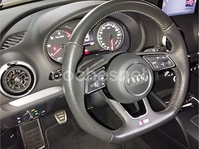 Usado Audi A3 S-Line 116 CV (85 kW) 2019 Blanco Berlina
