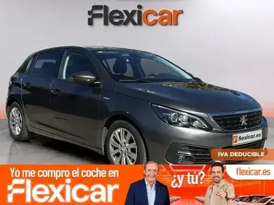 Usado Peugeot 308 Style 130 CV (95 kW) 2020 Gris Berlina