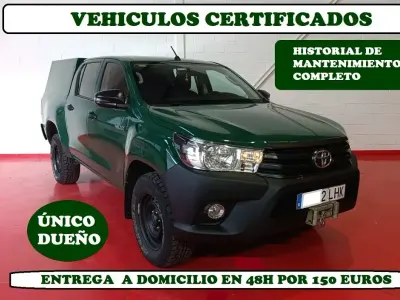 Usado Toyota HiLux 150 CV (110 kW) 2020 Verde Pickup/Camioneta