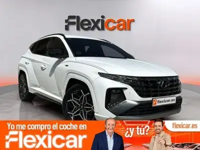 Usado Hyundai Tucson N Line 150 CV (110 kW) 2022 Blanco SUV