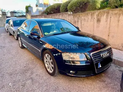 Usado Audi A8 233 CV (171 kW) 2004 Negro Berlina