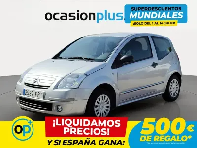 Usado Citroën C2 75 CV (55 kW) 2007 Gris Utilitario